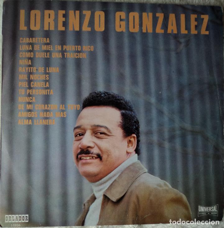 Discos de vinilo: Lorenzo Gonz&aacute;lez - Cabaretera - Edici&oacute;n de 1971 de Espa&ntilde;a - Foto 1