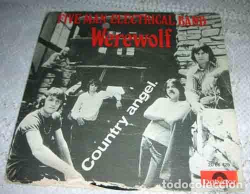 Discos de vinilo: Five Man Electrical Band &ndash; Werewolf - SINGLE 1974 - Foto 1