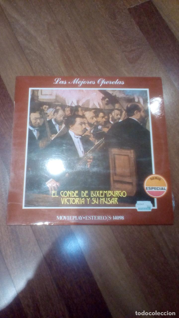 Discos de vinil: El conde de luxemburgo victoria y su husar-las mejores operetas.lp