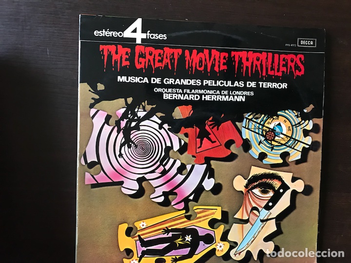 Discos de vinilo: The great movie thrillers - Foto 1