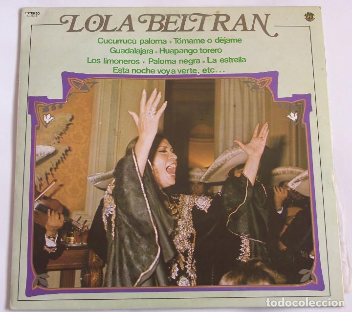 Discos de vinilo: LOLA BELTRAN - DIAL DISCOS - 1981 - Foto 1