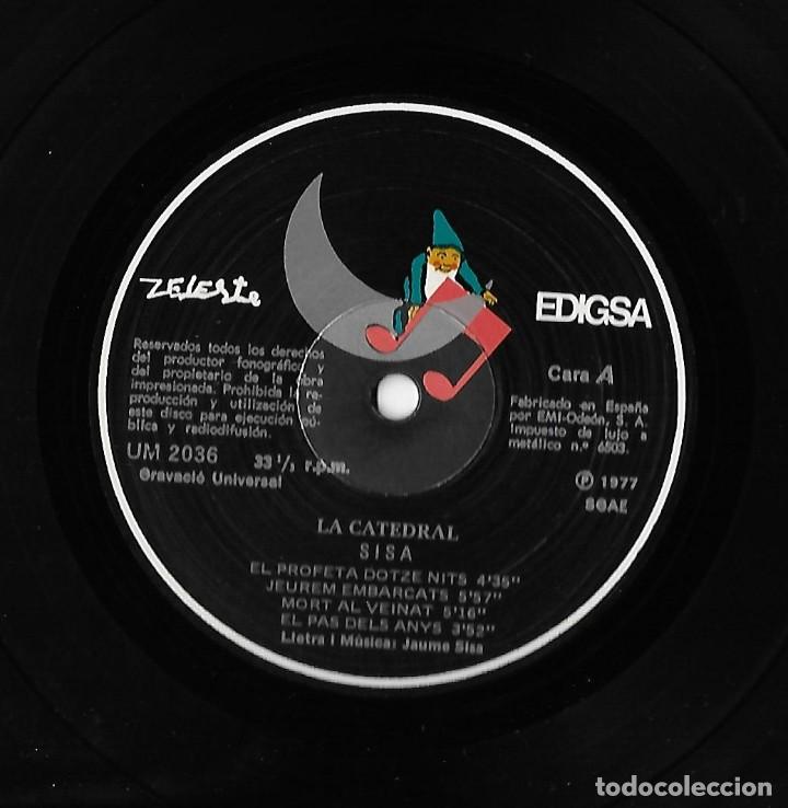 Discos de vinilo: SISA: LA CATEDRAL (FOLK PSYCHO) - Foto 5