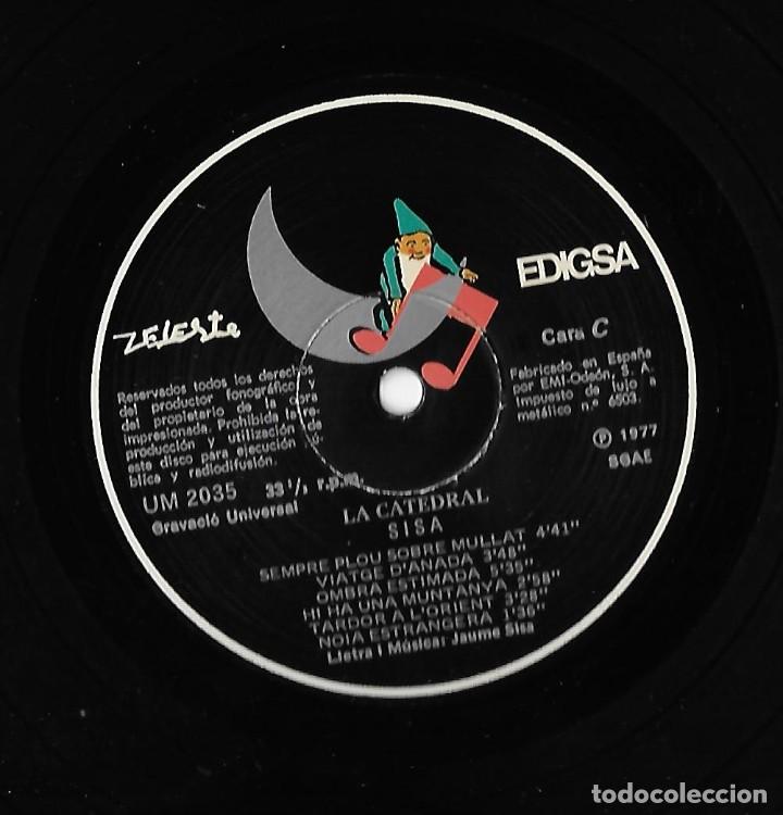 Discos de vinilo: SISA: LA CATEDRAL (FOLK PSYCHO) - Foto 6