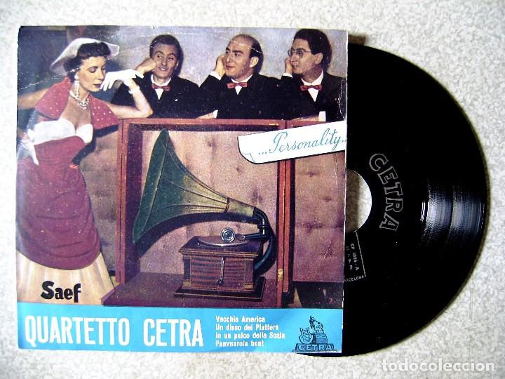Discos de vinilo: CUARTETTO CETRA.VECCHIA AMERICA + 3 - Foto 1