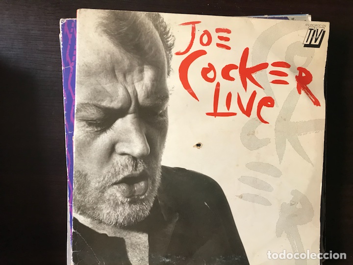 Discos de vinilo: Live. Joe Cocker - Foto 1