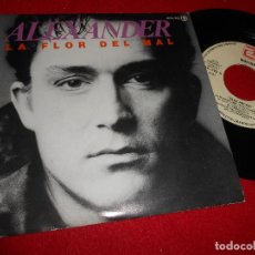 Discos de vinilo: ALEXANDER LA FLOR DEL MAL/COMO HACE TIEMPO 7'' SINGLE 1985 ZAFIRO PROMO