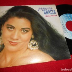 Discos de vinilo: MARIA GRACIA PENSAR EN TI/DE LA NOCHE AL AMANECER 7'' SINGLE 1992 FONOMUSIC