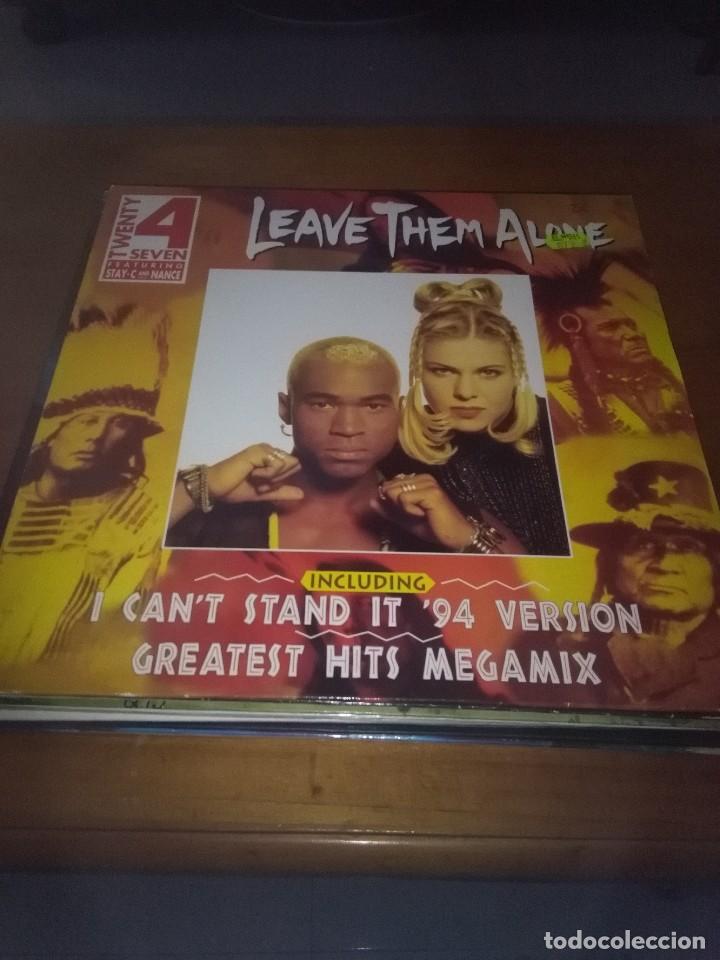 Discos de vinilo: LEAVE THEM ALONE. 4 TEMAS. C14V - Foto 1