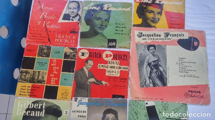 Discos de vinilo: Singles de Line Renaud y otros - Foto 1