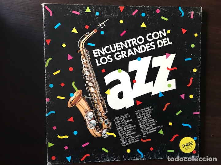 Discos de vinilo: Encuentros con los grandes del jazz. Three. - Foto 1