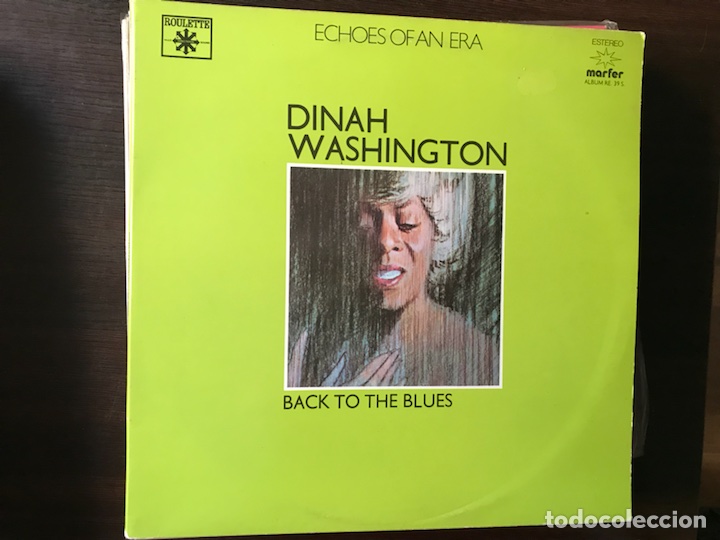 Discos de vinilo: Back to the blues. Dinah Washington - Foto 1