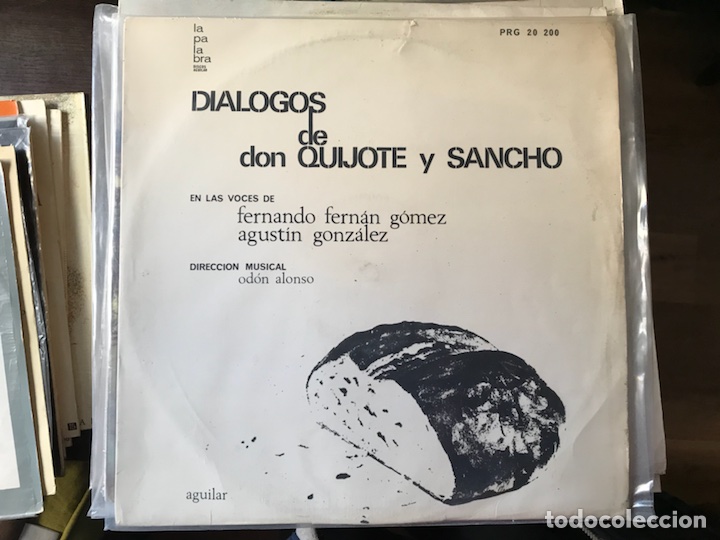 Discos de vinilo: Di&aacute;logos de don Quijote y Sancho - Foto 1