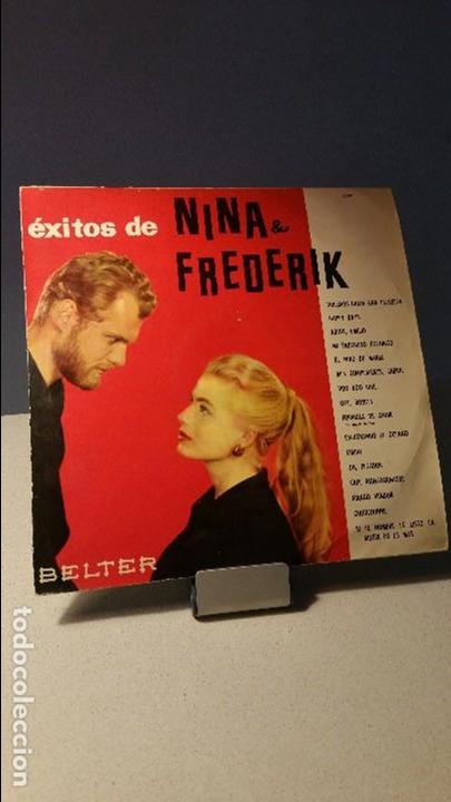 Discos de vinilo: &Eacute;XITOS NINA Y FREDERIK LP - Foto 1