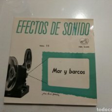 Discos de vinilo: EFECTOS DE SONIDO SELECCION 11- MAR Y BARCOS- EMI 1959 ESPAÑA 6