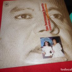 Discos de vinilo: LAS HERMANAS HUERTA INTERPRETAN LO MEJOR DE CUCO SANCHEZ LP 1971 CBS SPAIN ESPAÑA