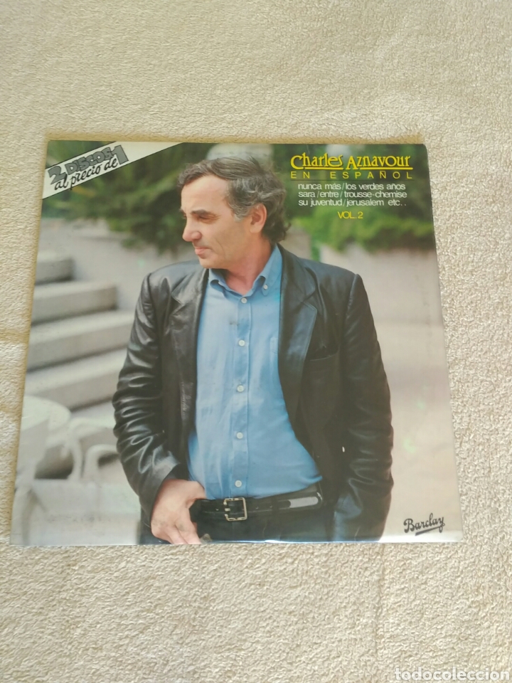 Discos de vinilo: CHARLES AZNAVOUR 2 LP,S - Foto 1