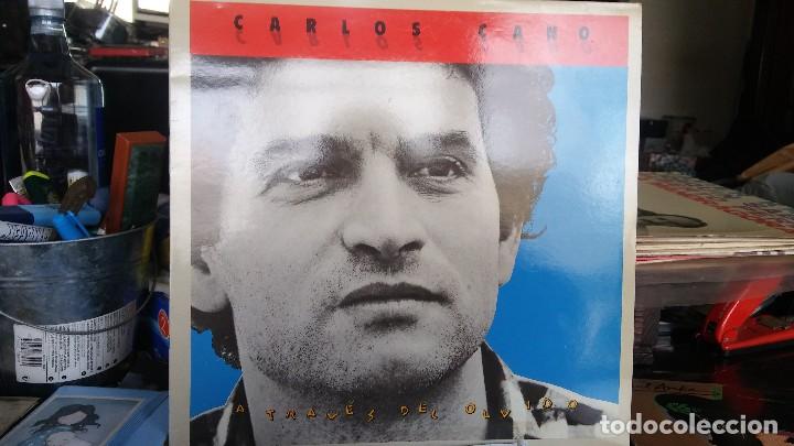 Discos de vinilo: Carlos Cano. A trav&eacute;s del olvido. Lp - Foto 1