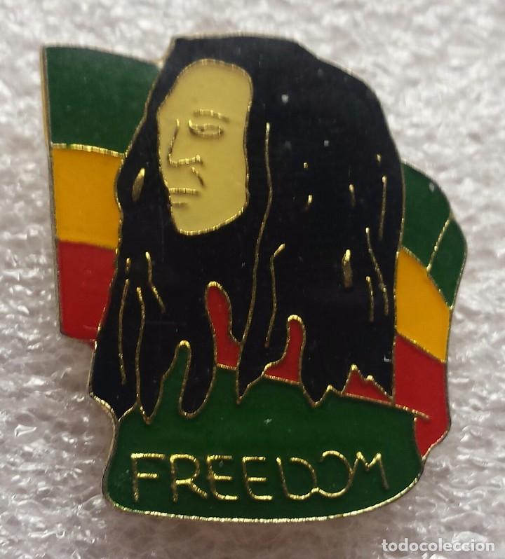 Discos de vinilo: Bob Marley pin - Foto 1