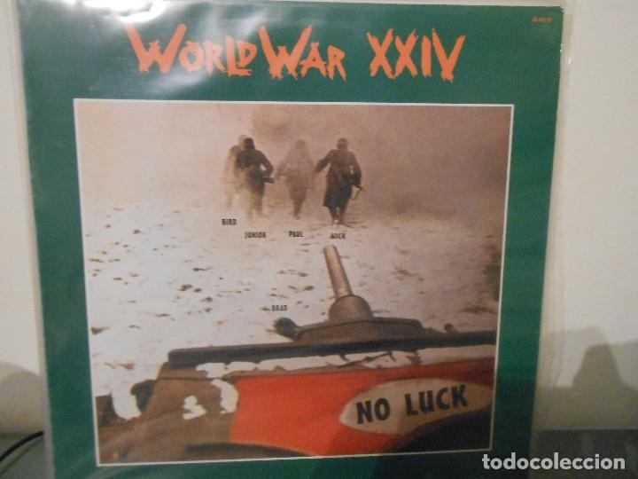 Discos de vinilo: WORLD WAR XXIV - NO LUCK - Foto 1