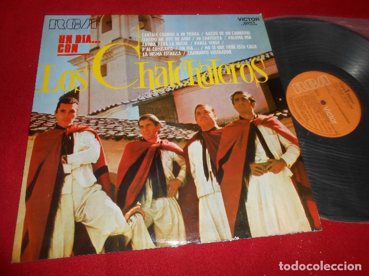 Discos de vinilo: LOS CHALCHALEROS UN DIA CON... LOS CHALCHALEROS LP 1971 RCA SPAIN ESPA&Ntilde;A