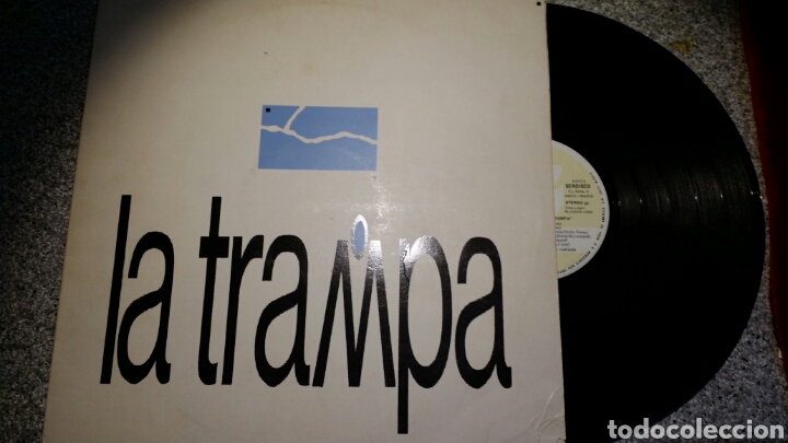 Discos de vinilo: LP la trampa , te esperar&eacute;, un segundo... - Foto 1