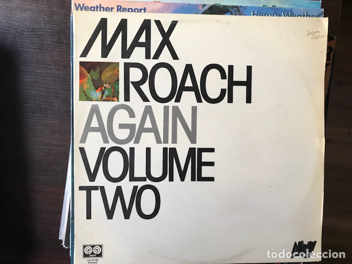 Discos de vinilo: Again. Max Roach. Volume two - Foto 1