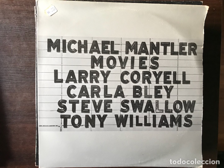 Discos de vinilo: Movies. Michael Mantler - Foto 1