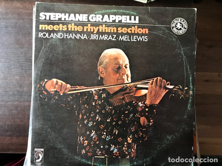 Discos de vinilo: Meets the rhythm section. Stephane Grappelli - Foto 1
