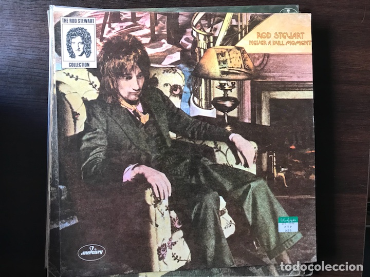 Discos de vinilo: Never a dull moment. Rod Stewart - Foto 1