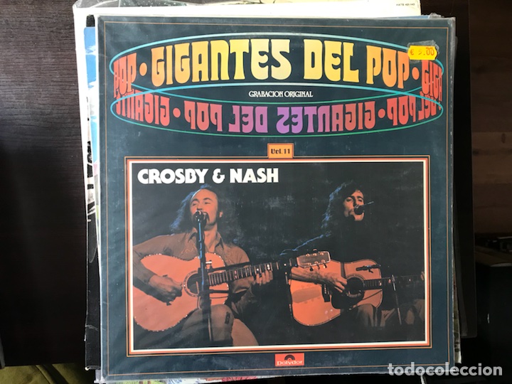 Discos de vinilo: Crosby & Nash. Los gigantes del pop. - Foto 1