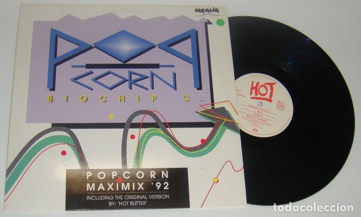 Discos de vinilo: MAXI - BIOCHIP C - POPCORN - BIOCHIP C - POP CORN - Foto 1
