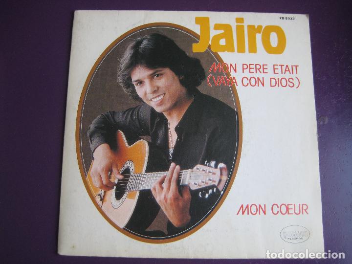 Disques de vinyle: JAIRO Sg GARIMA 1982 mon pere etait (vaya con dios)/ mon coeur ARGENTINA POP