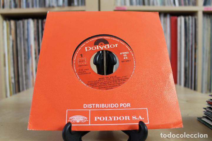 Discos de vinilo: MINK DE VILLE -SG- ITALIAN SHOES SPAIN 80'S