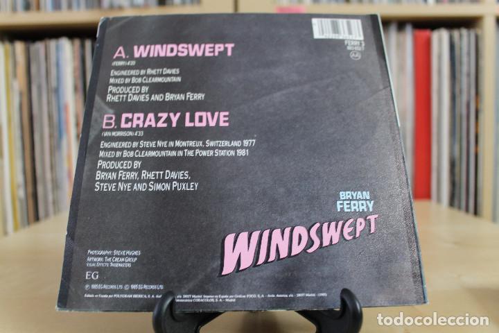 Discos de vinilo: BRYAN FERRY -SG- WINDSWEPT SPAIN 80S - Foto 2