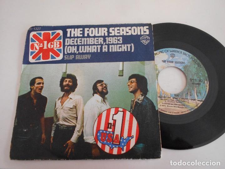 Discos de vinilo: THE FOUR SEASONS-SINGLE DECEMBER 1963 - Foto 1