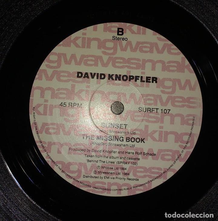Discos de vinilo: David Knopfler &ndash; Shockwave. Edici&oacute;n UK - Foto 2