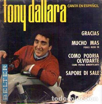 Discos de vinilo: Discos (Tony Dallara)  Funda mal - Foto 1