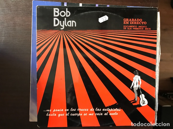 Discos de vinilo: Bob Dylan. Grabado en directo - Foto 1