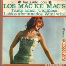 Discos de vinilo: LOS MAC KE MAC´S EP SELLO DISCOPHON AÑO 1964 EDITADO EN ESPAÑA