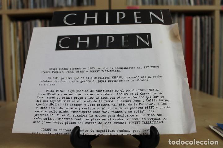 Disques de vinyle: CHIPEN -SG- LA NOCHE DEL HAWAYANO SPAIN 90'S PROMO + HOJA RADIO