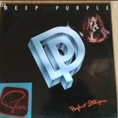 Discos de vinilo: DEEP PURPLE LP PERFECT STRANGERS. Lote 110109195