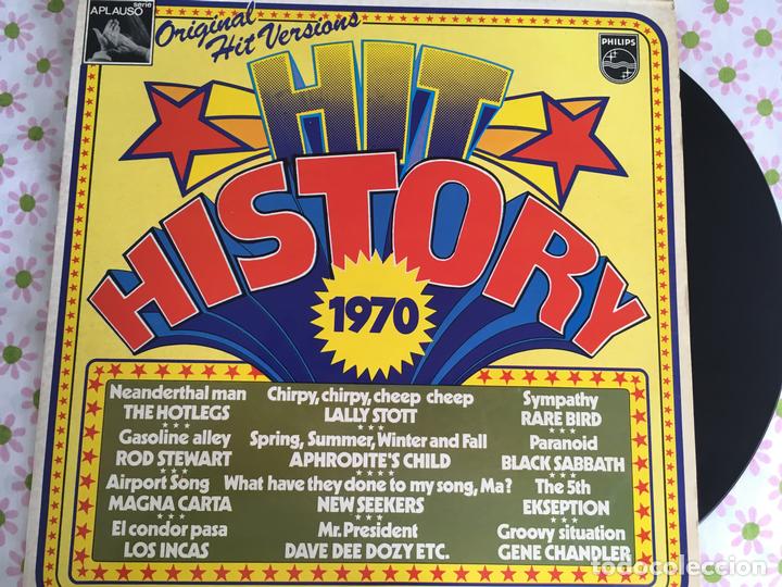 Discos de vinilo: LP HITS HISTORY 1970-VARIOS - Foto 1