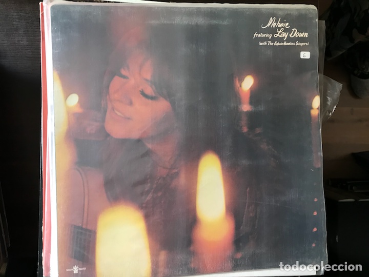 Discos de vinilo: Melanie featuring Lay Down with the Edwin Hawkins singers - Foto 1