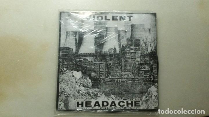 Discos de vinilo: DISCO SINGLE HARD CORE VIOLENT. HEADACHE - Foto 1