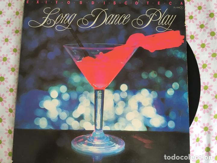 Discos de vinilo: LP LONG DANCE PLAY-EXITOS DISCOTECA-VARIOS - Foto 1