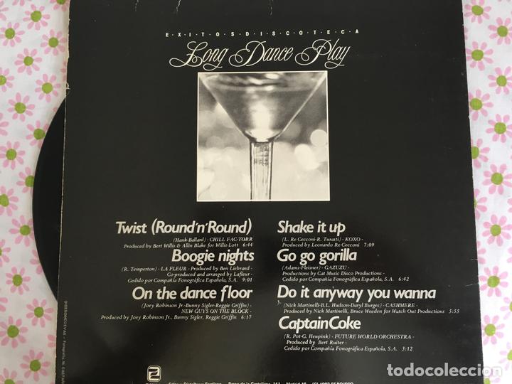 Discos de vinilo: LP LONG DANCE PLAY-EXITOS DISCOTECA-VARIOS - Foto 2
