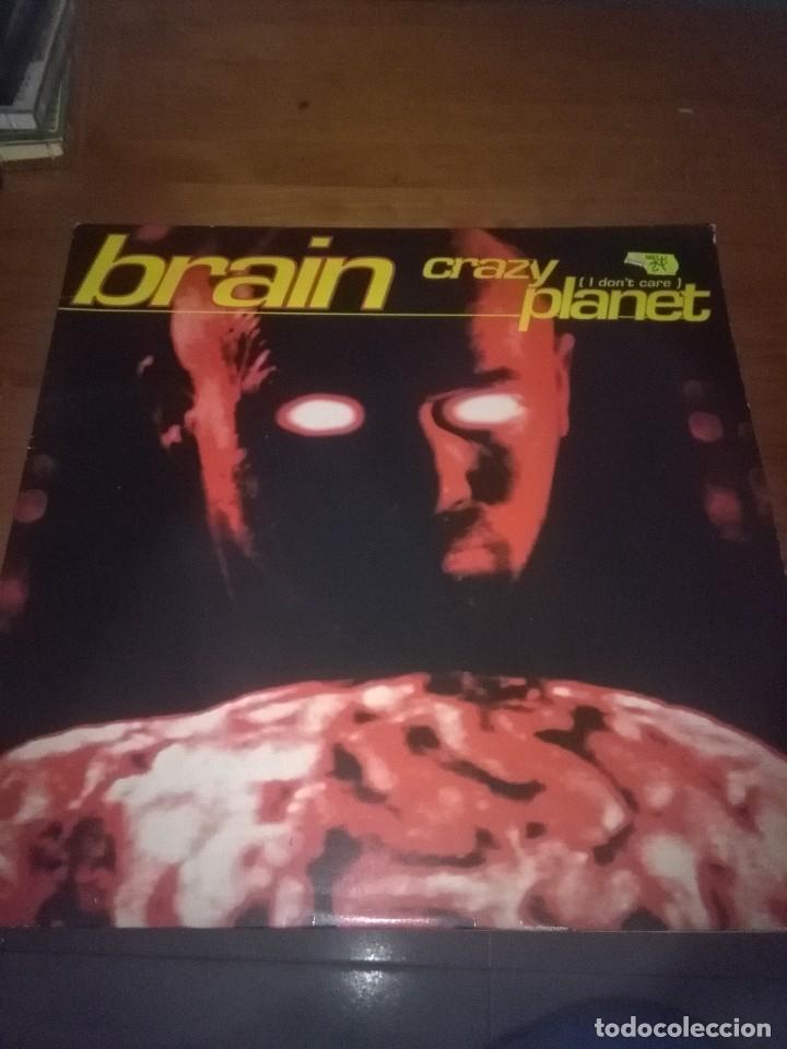 Discos de vinilo: BRAIN CRAZY PLANET. I DON&acute;T CARE. B16V - Foto 1