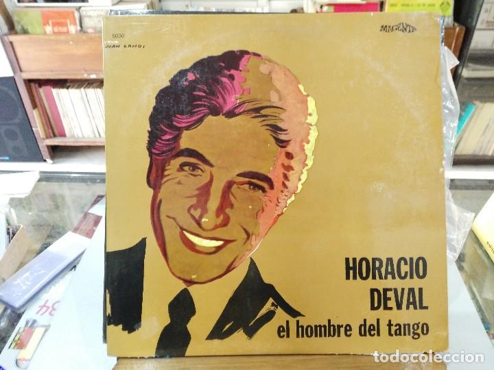 Discos de vinil: Horacio Deval - El hombre del tango - LP. del sello Cientocindo