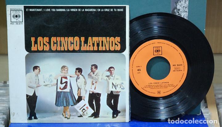 Discos de vinilo: Los cinco latinos. CBS 1962, ref. AGS 20.019. EP - Foto 1