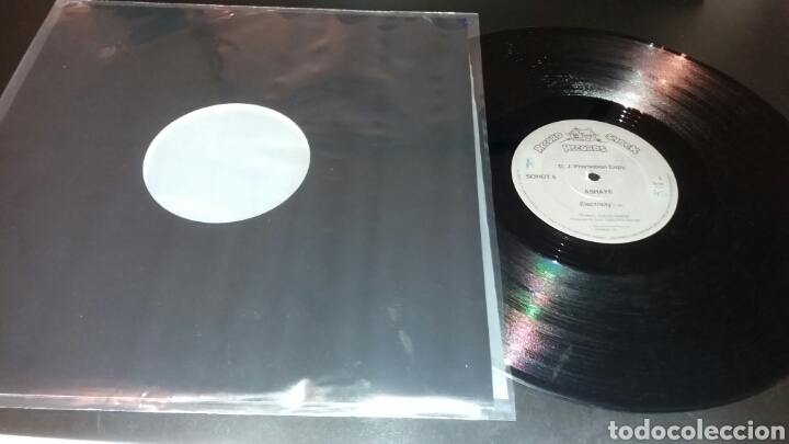 Discos de vinilo: ASHAYE-ELECTRICITY- UK 1983.ELECTRO. - Foto 1